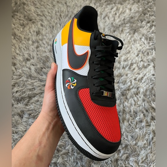 Nike Air Force 1 low “Black yellow orange” - Picture 2 of 9